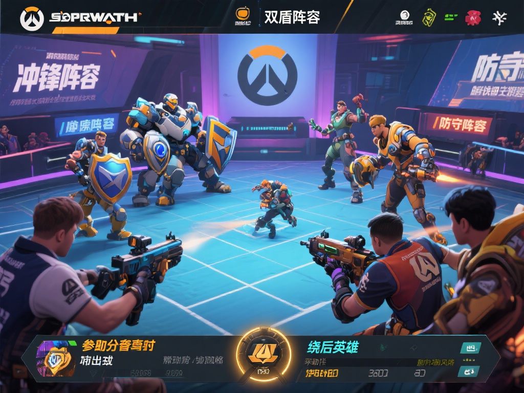 《守望先锋》作为一款团队射击游戏，其核心在于策略与