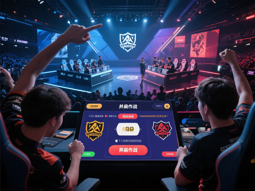 此外，电竞竞猜还为粉丝提供了一个与喜爱的战队“并肩