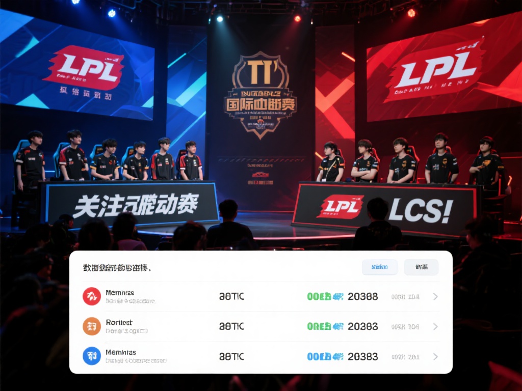 关注赛事动态：熟悉主流赛事如LPL、LCS或TI（